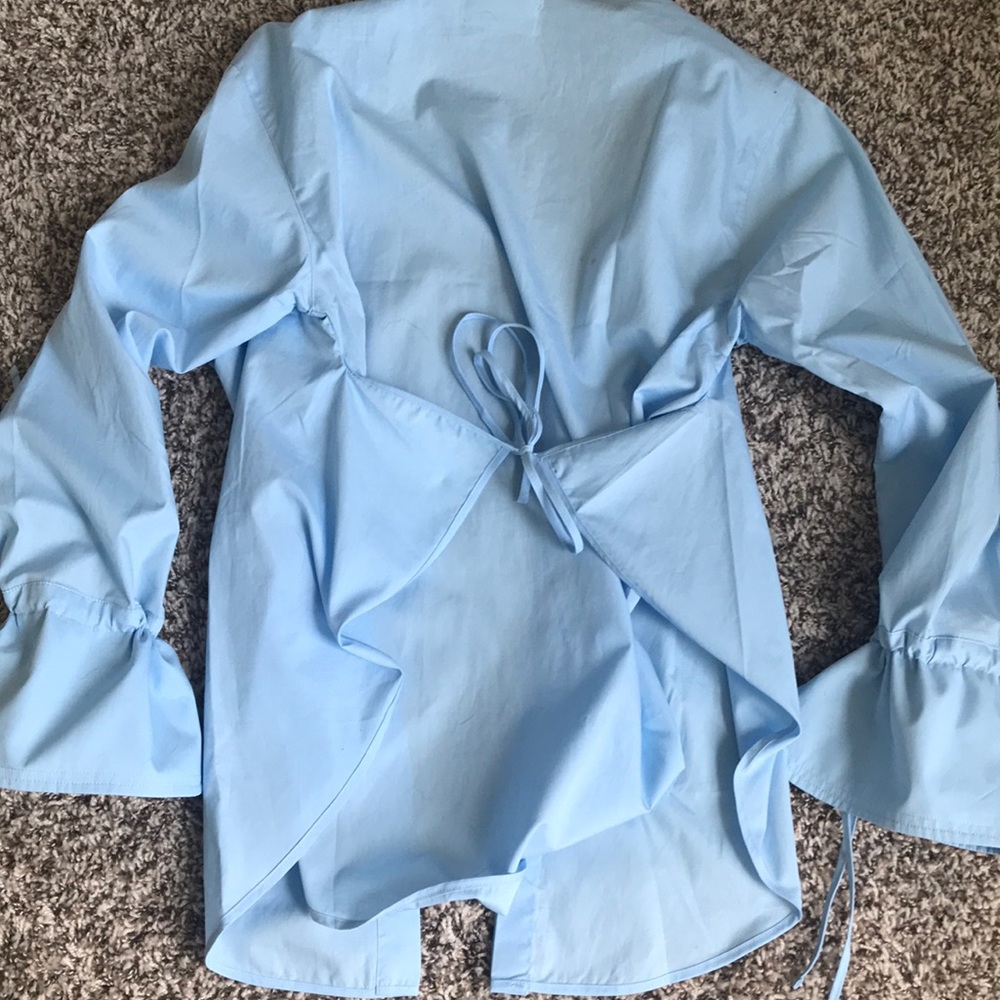 Blue button down - Picture 2 of 2